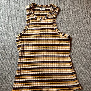 Pilcro Ribbed Tank (Anthropologie)